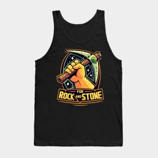 Deep Rock Galactic For Rock and Stone Tank Top